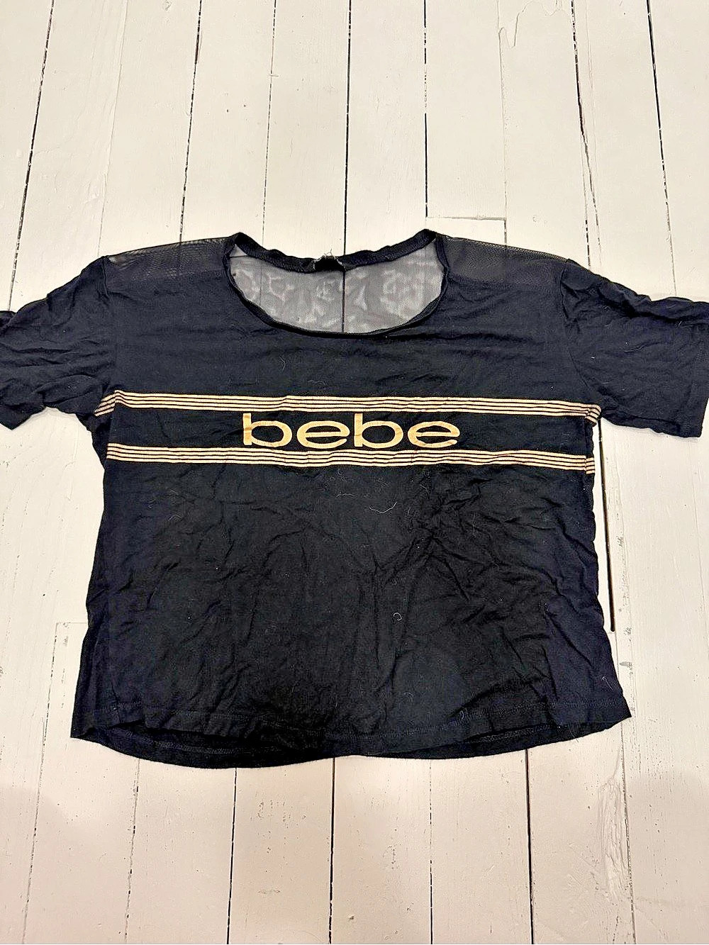 bebe crop Tee